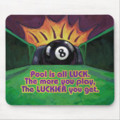 プールは運 マウスパッド (正面)