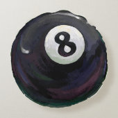 プールは運 ラウンドクッション (裏面)