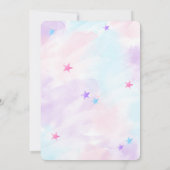 プールへの招待 招待状 (裏面)