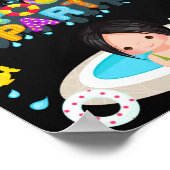 プールへようこそパーティーの署名ガールプールパーティーポスター ポスター (角)