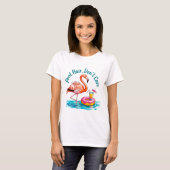 プールへア、大歓迎! Tシャツ (正面フル)