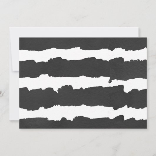 プールを囲んでのパーティの女の子の誕生日、フラミンゴの熱帯写真 招待状 (裏面)