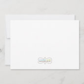 プールを囲んでのパーティの子供の誕生日のパーティの招待状 招待状 (裏面)