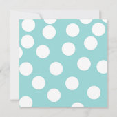 プールを囲んでのパーティの誕生日の招待状 招待状 (裏面)