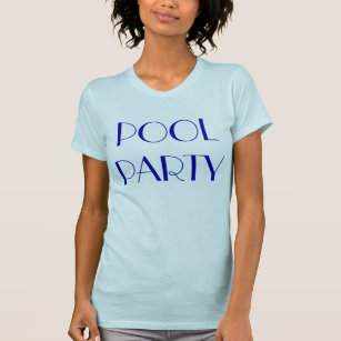 プールを囲んでのパーティ Tシャツ