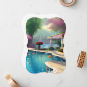 プールアート ノートカード (正面/裏面インサイチュ)