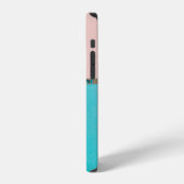 プールイラストレーション iPhoneケース (左側面)