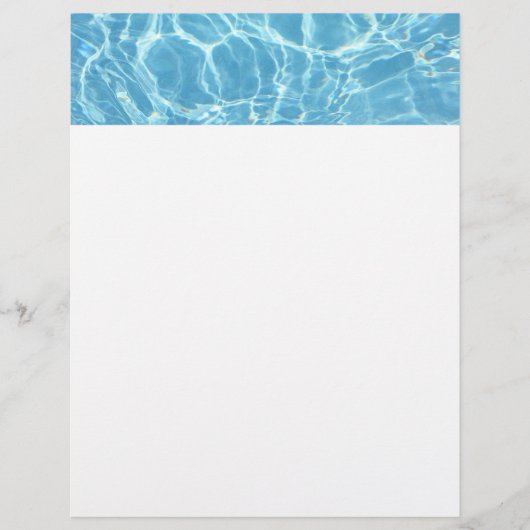 プールウォーターフライヤー チラシ (正面)