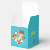 プールカッコいいパーティーボーイスイミングキッズブルー誕生日 フェイバーボックス (オープン)