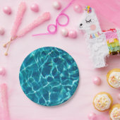 プールカッコいい水 ペーパープレート (パーティー)