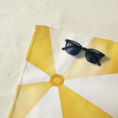 プールカラフルと名前の付いたプール ビーチタオル (インサイチュ)