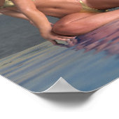 プールガールレビースカイポスター ポスター (角)