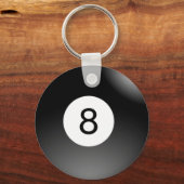 プールキューボール キーホルダー (正面)