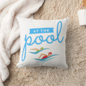 プールクラシックラウンド クッション (ブランケット)