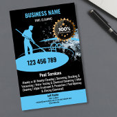 プールクリーニングサービスプールのメンテナンスと修復 チラシ