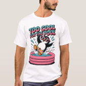 プールクールに対して Tシャツ (正面)