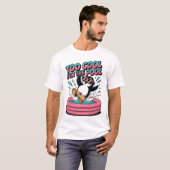 プールクールに対して Tシャツ (正面フル)