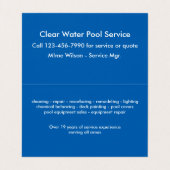 プールクールサービス 名刺 (内部フラット)