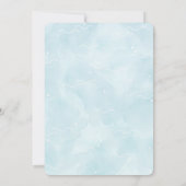 プールクール誕生日招待状 招待状 (裏面)