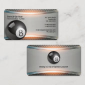 プールゲーム |プロフェッショナルプレーヤー 名刺 (正面/裏面)