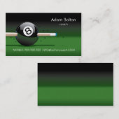 プールコーチまたはプレーヤーの先生のマスターの学校のスポーツ 名刺 (正面/裏面)