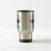 プールサイドでのんびりライフ トラベルマグ (中央)