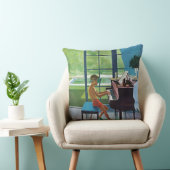 プールサイドのピアノ練習 クッション (椅子)