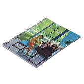 プールサイドのピアノ練習 ノートブック (左側)