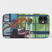 プールサイドのピアノ練習 Case-Mate iPhoneケース (裏面(横))