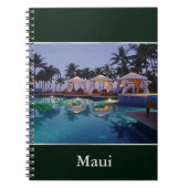 プールサイドの夜明け ノートブック (正面)