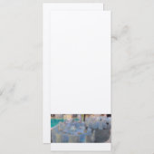 プールサイドの結婚式夕食の招待状 招待状 (正面/裏面)