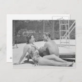 プールサイドファンダム ポストカード (正面/裏面)