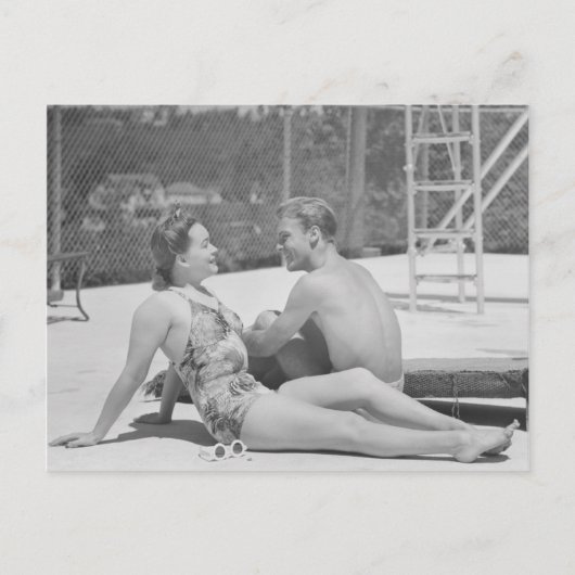 プールサイドファンダム ポストカード (正面)