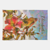 プールサイド歌手2338 キッチンタオル (横)