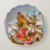 プールサイド歌手2338 ラウンドクッション (裏面)