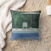 プールサイド1994年 クッション (ブランケット)