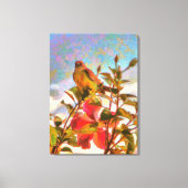 プールサイド・シンガー2338アート キャンバスプリント (正面)