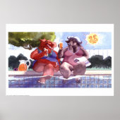 プールサイド ポスター (正面)