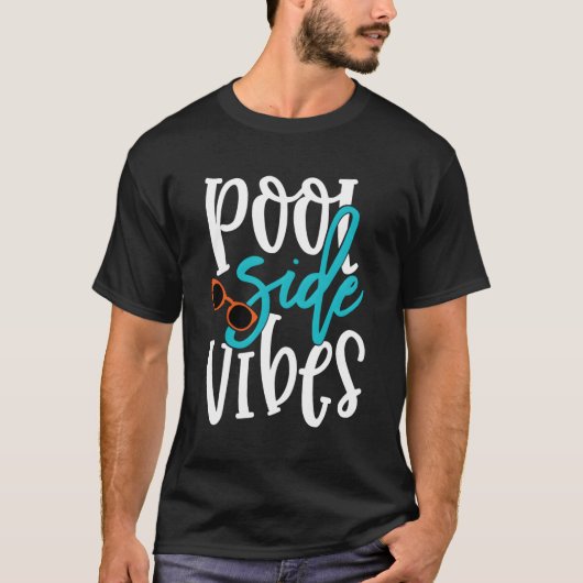プールサイドSシーサン夏期プールサイドサンタン Tシャツ (正面)