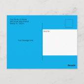 プールサービスと修復 ポストカード (裏面)