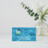 プールサービスと修復 名刺 (スタンド正面)