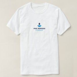 プールサービス会社Tシャツ Tシャツ