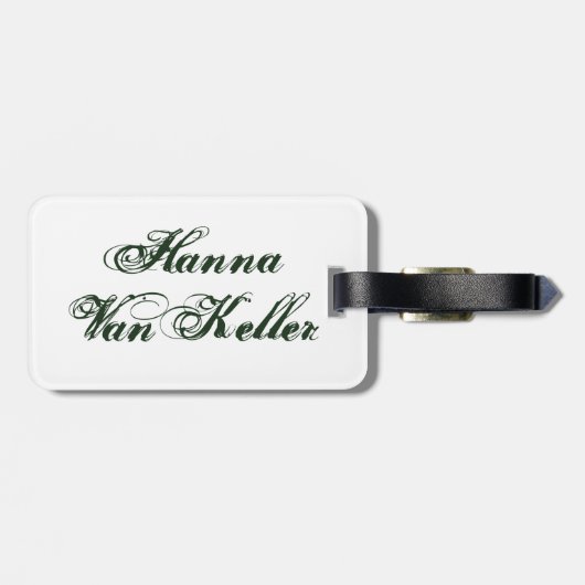 プールシック ラゲッジタグ (裏面横)