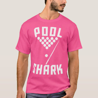 プールシャーククールビリヤード Tシャツ