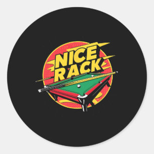 プールシャークビリヤードNiceラックおもしろいパンズ8ボールB ラウンドシール