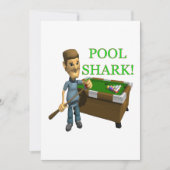 プールシャーク 招待状 (正面)