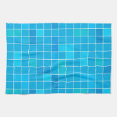 プールジオメトリ キッチンタオル (横)