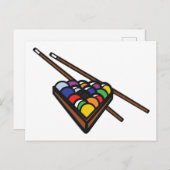 プールスティック ポストカード (正面/裏面)