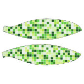 プールタイル、緑のモザイクタイル、幾何学的パターン バスケットボール (パネル)