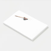 プールテーブルキュースティックとボール ポストイット (アングル)